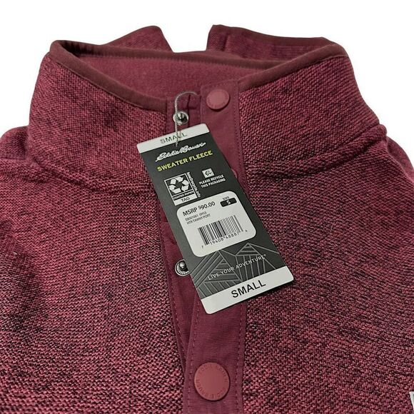 Eddie Bauer Men's Sweater Fleece Size Small - Picture 13 of 16